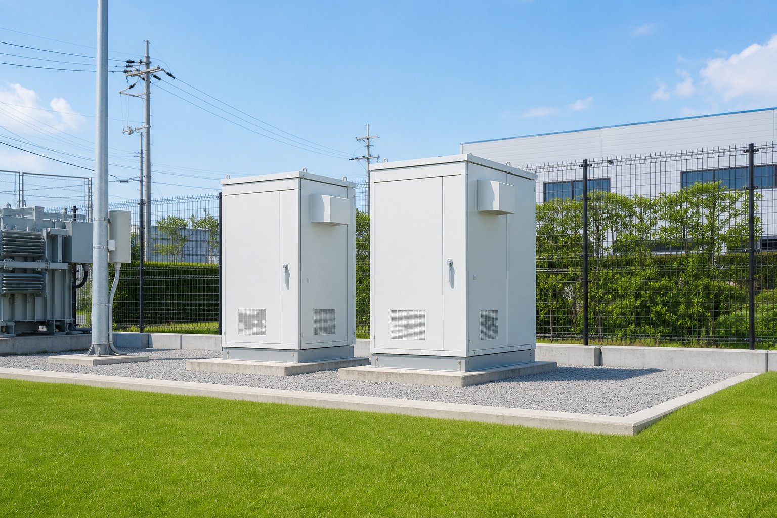 低圧系統用蓄電池（49.9kW）の設置イメージ（イメージ画像・後日差し替え予定）